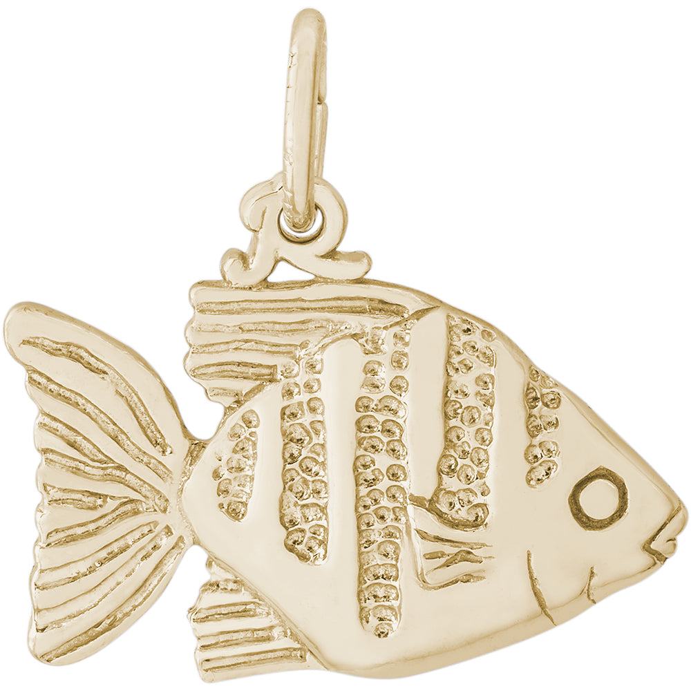 Rembrandt 14k Yellow GoldAngelfish Charm