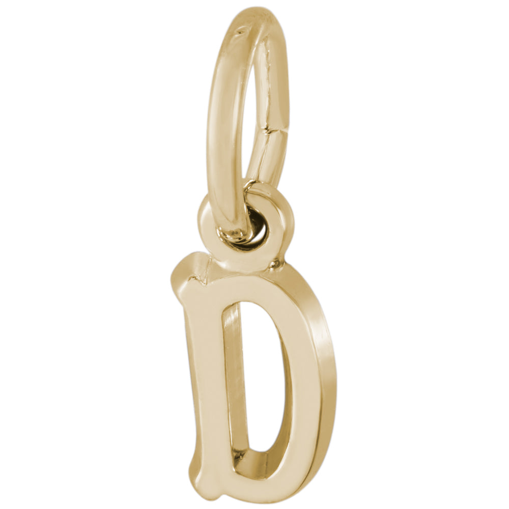 Rembrandt 14k Yellow Gold Initial D Charm