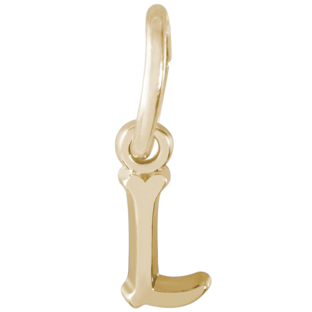 Rembrandt 14k Yellow Gold Initial L Charm