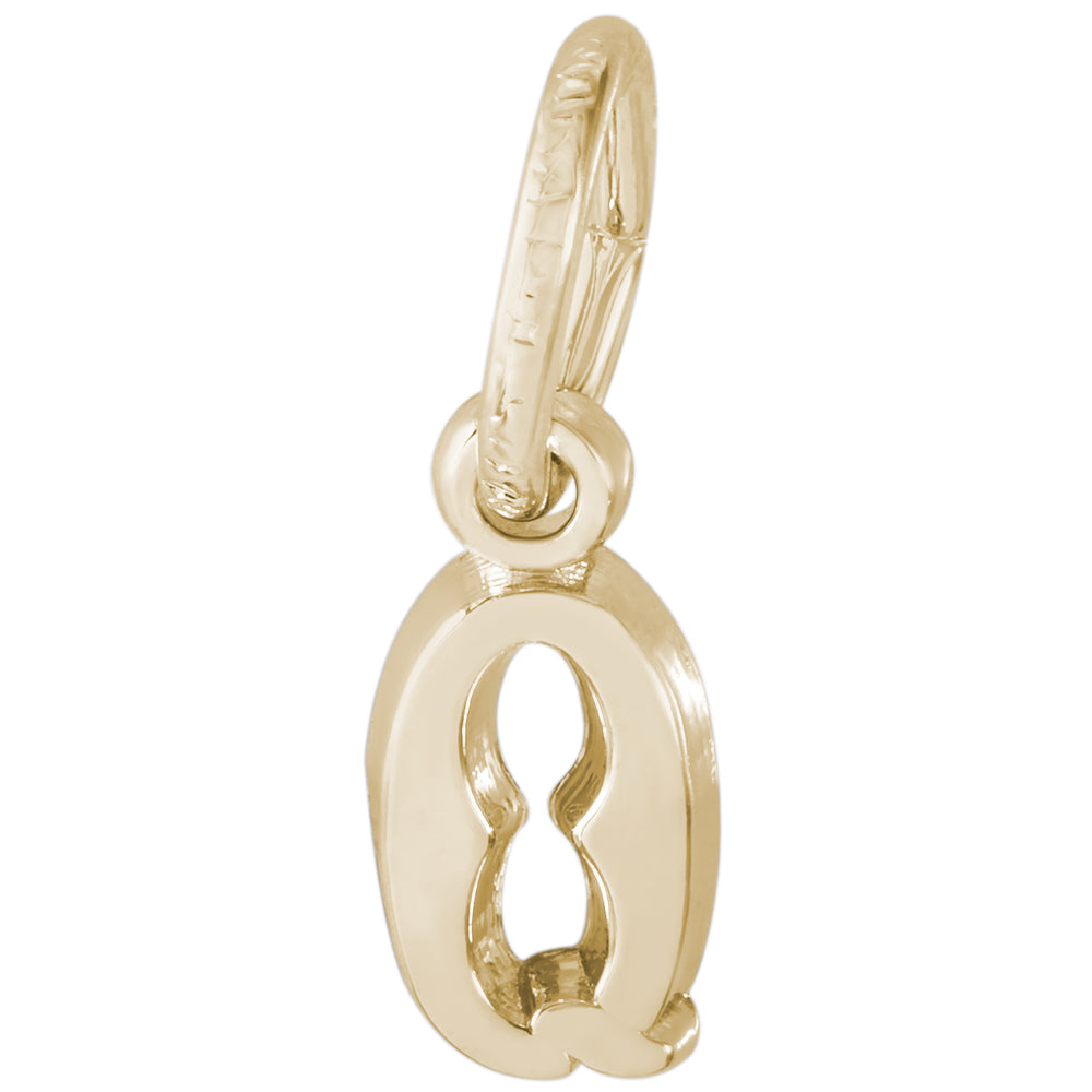 Rembrandt 14k Yellow Gold Initial Q Charm
