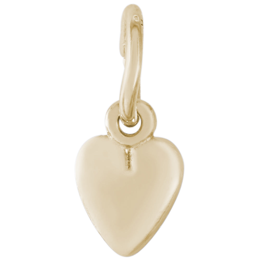 Rembrandt 14k Yellow Gold Heart Charm