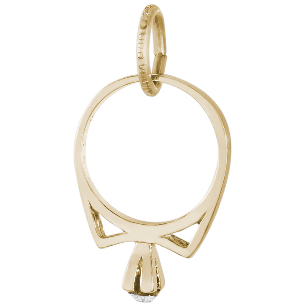 Rembrandt 14k Yellow Gold Ring Charm