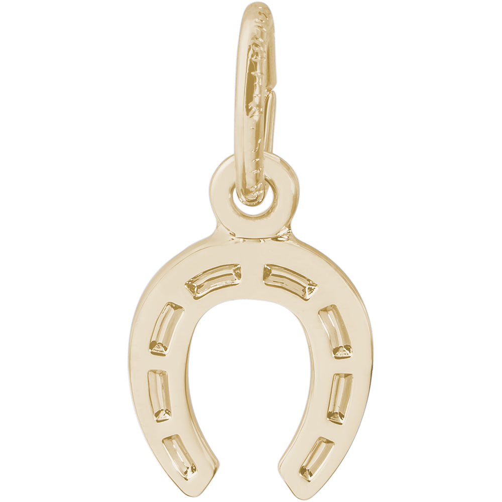 Rembrandt 14k Yellow Gold Horseshoe Charm