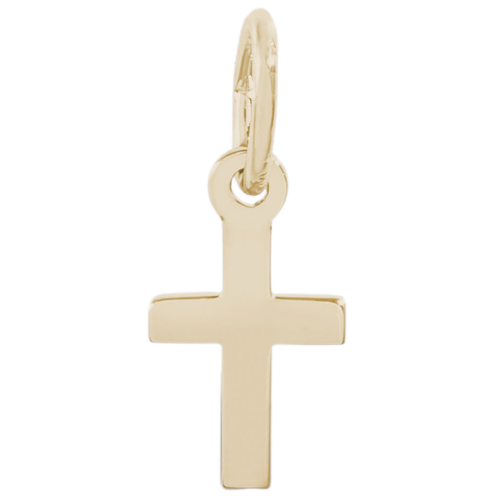 Rembrandt 14k Yellow Gold Cross Charm