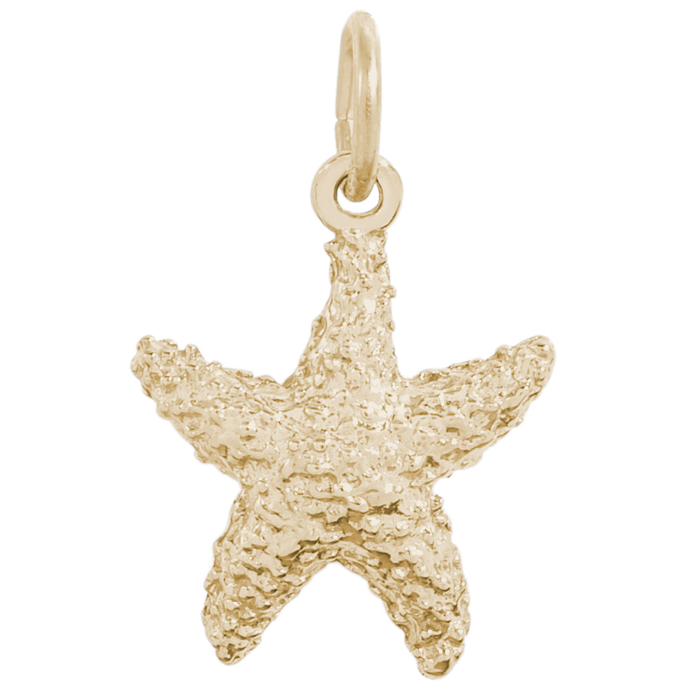 Rembrandt 14k Yellow Gold Starfish Charm