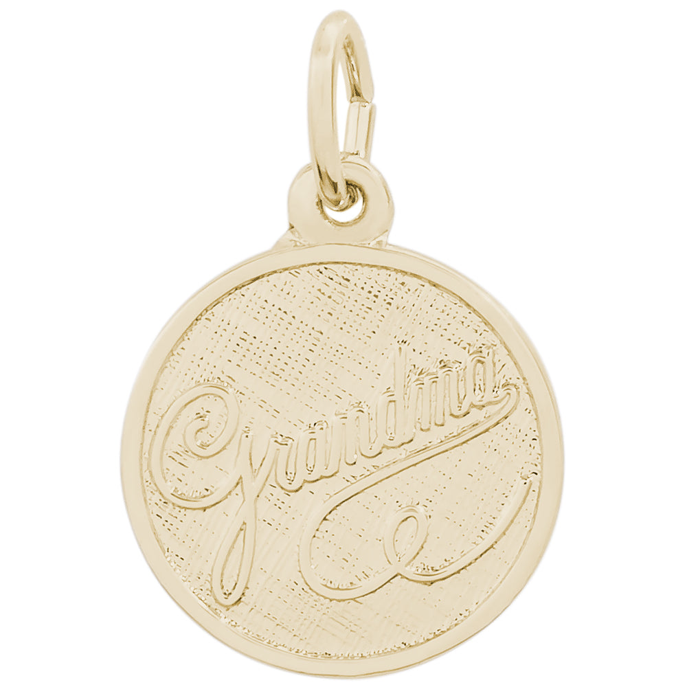Rembrandt 14k Yellow Gold Grandma Charm