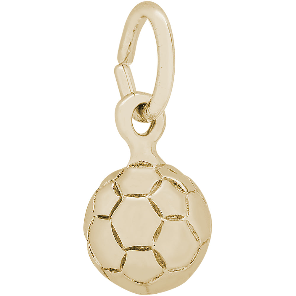 Rembrandt 14k Yellow Gold Soccer Ball Charm