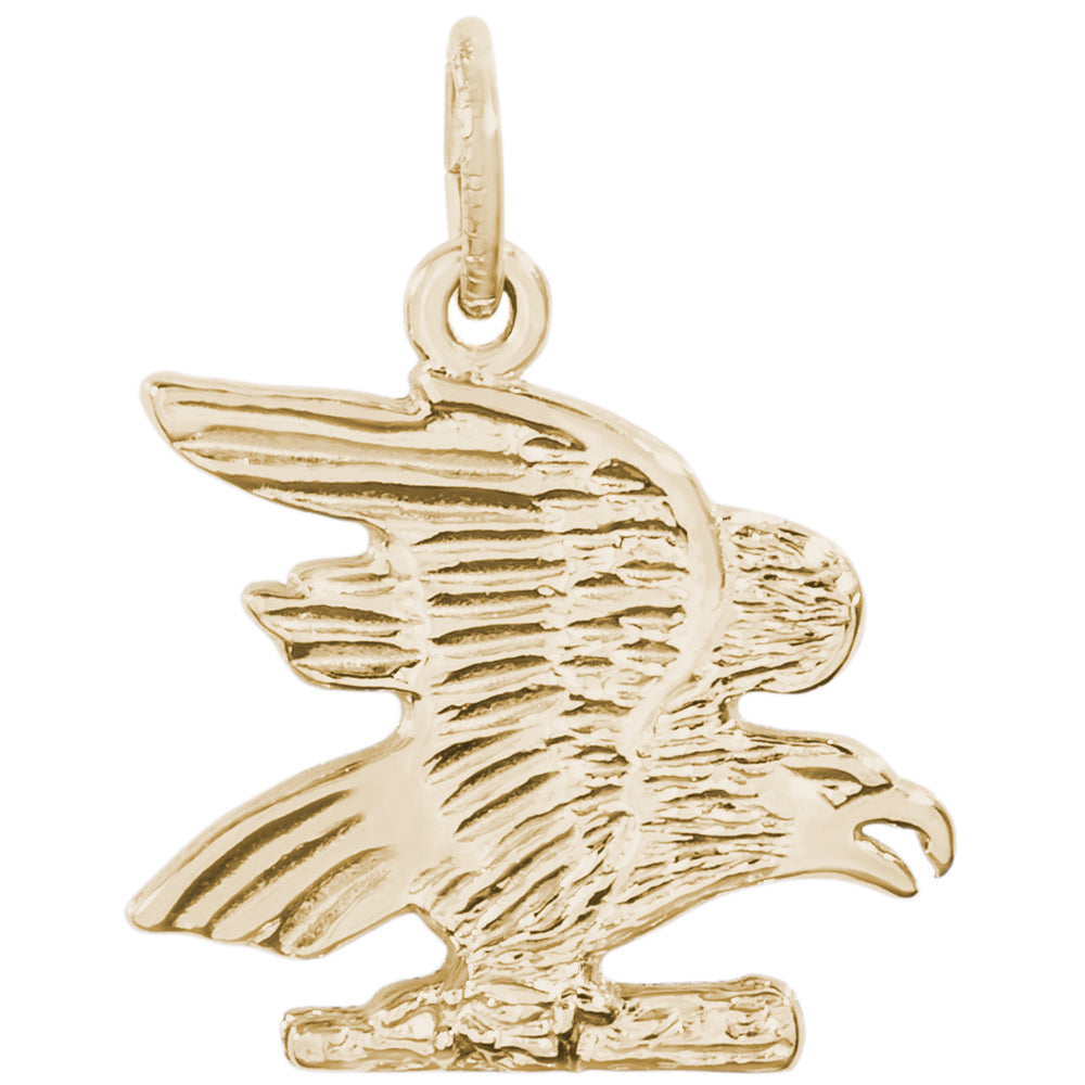 Rembrandt 14k Yellow Gold Eagle Charm