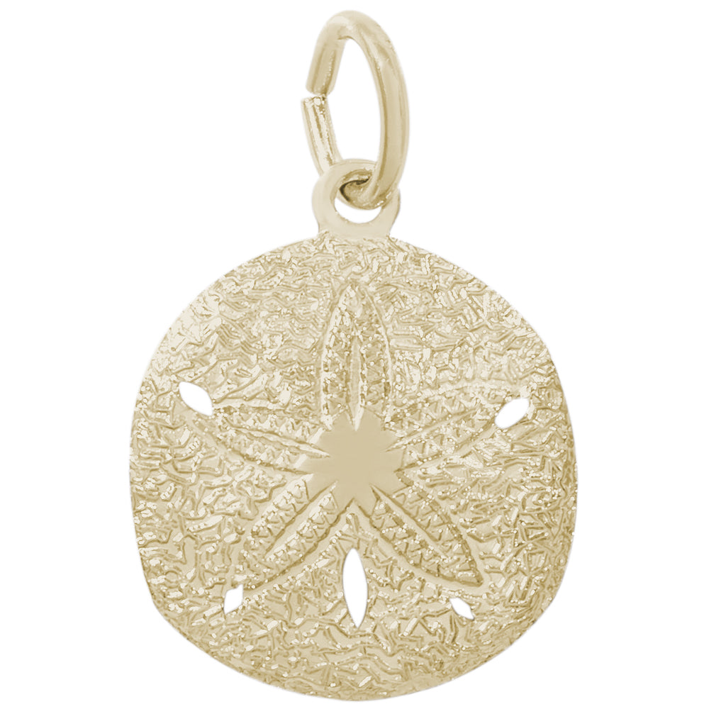 Rembrandt 14k Yellow Gold Sand Dollar Charm