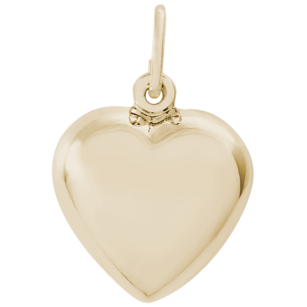 Rembrandt 14k Yellow Gold Heart Charm