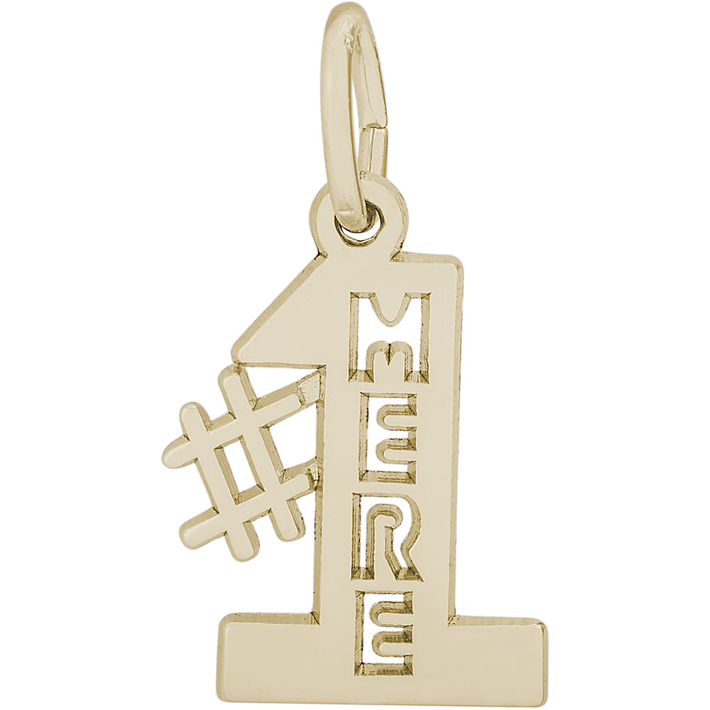 Rembrandt 14k Yellow Gold #1 Mere Charm