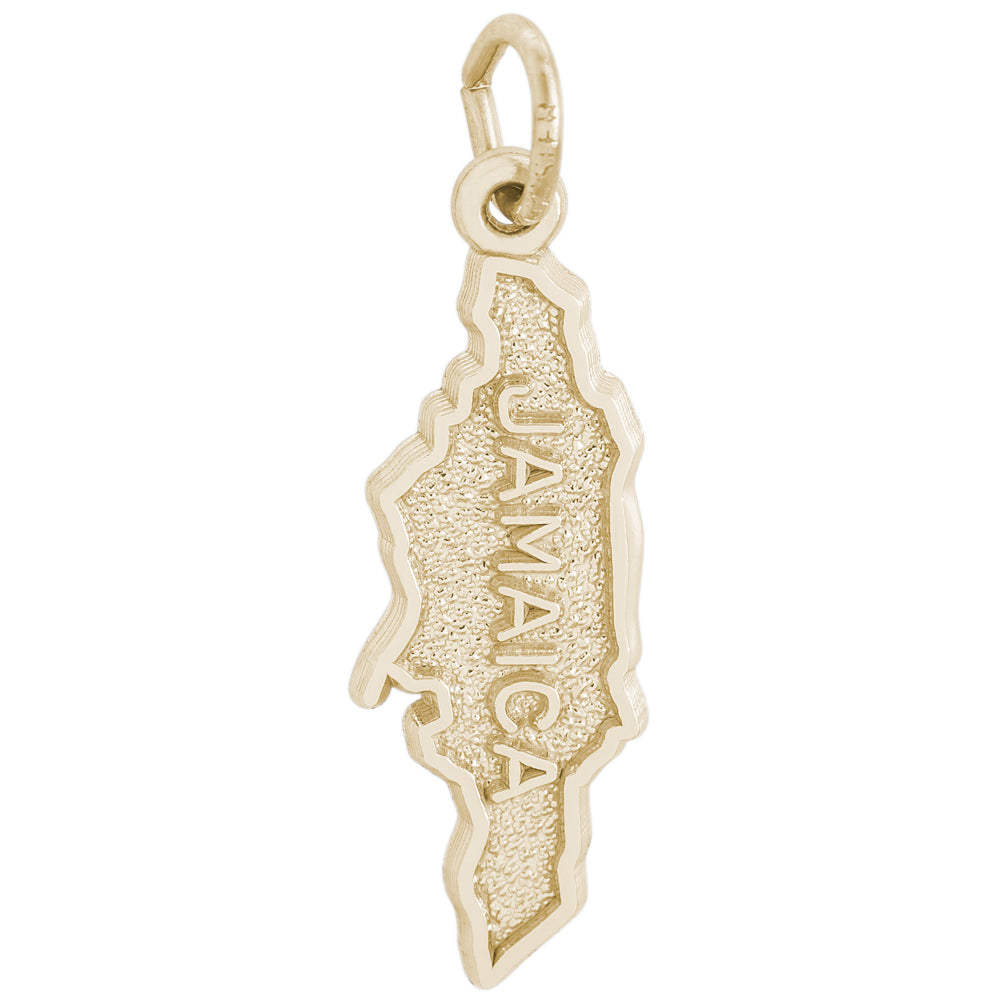 Rembrandt 14k Yellow Gold Jamaica Charm