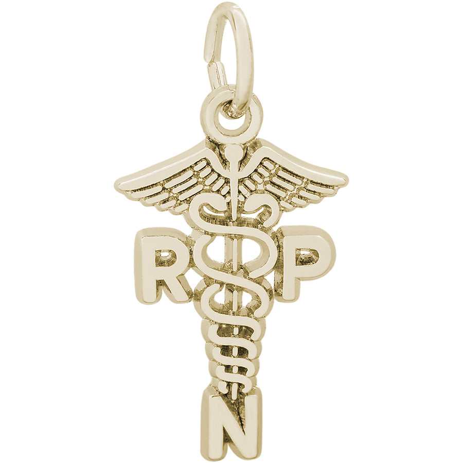 Rembrandt 14k Yellow Gold Rpn Charm