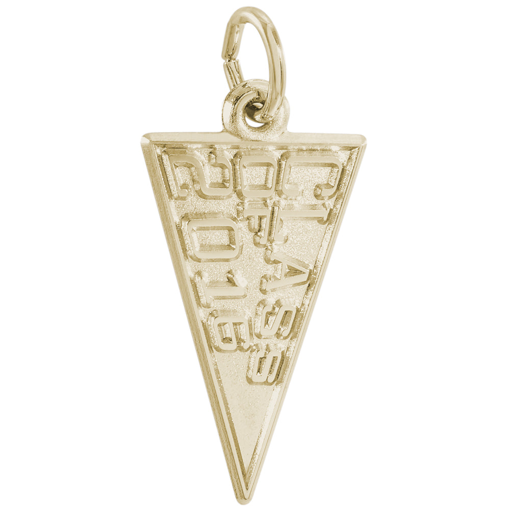 Rembrandt 14k Yellow Gold Class of 2016 Charm