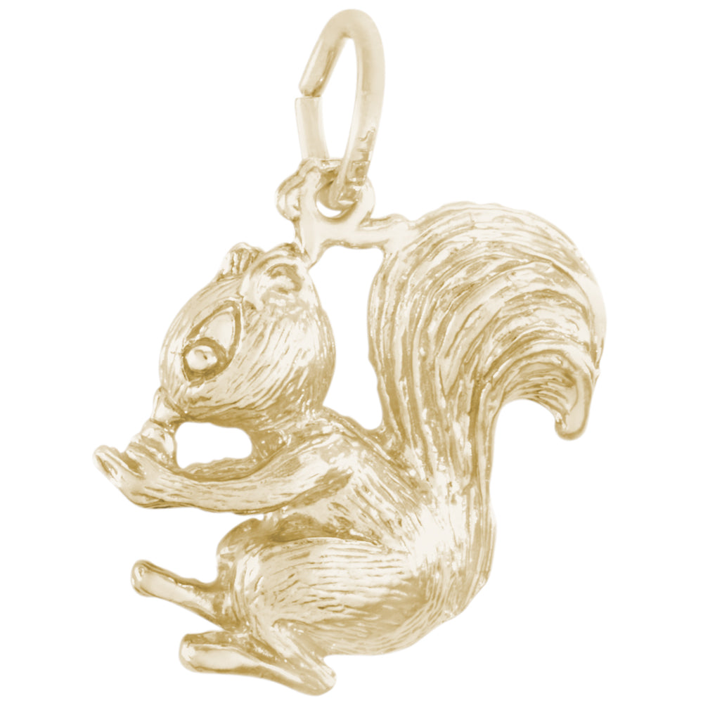 Rembrandt 14k Yellow Gold Squirrel Charm