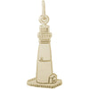 Rembrandt 14k Yellow Gold Barnegat, NJ Lt House Charm