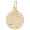 Rembrandt 14k Yellow Gold Leo Charm