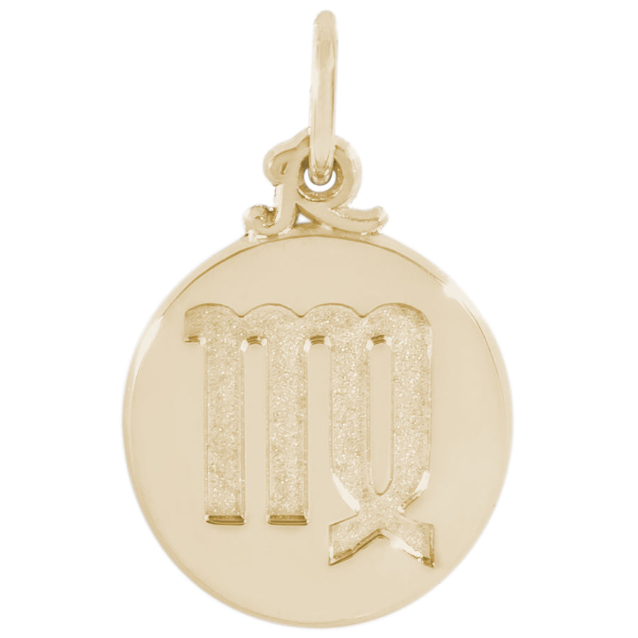 Rembrandt 14k Yellow Gold Virgo Charm