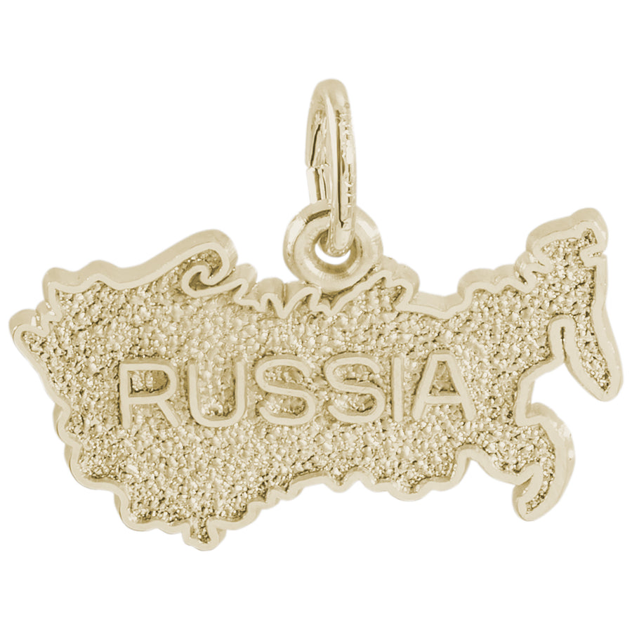 Rembrandt 14k Yellow Gold Russia Charm