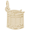 Rembrandt 14k Yellow Gold Drum Charm