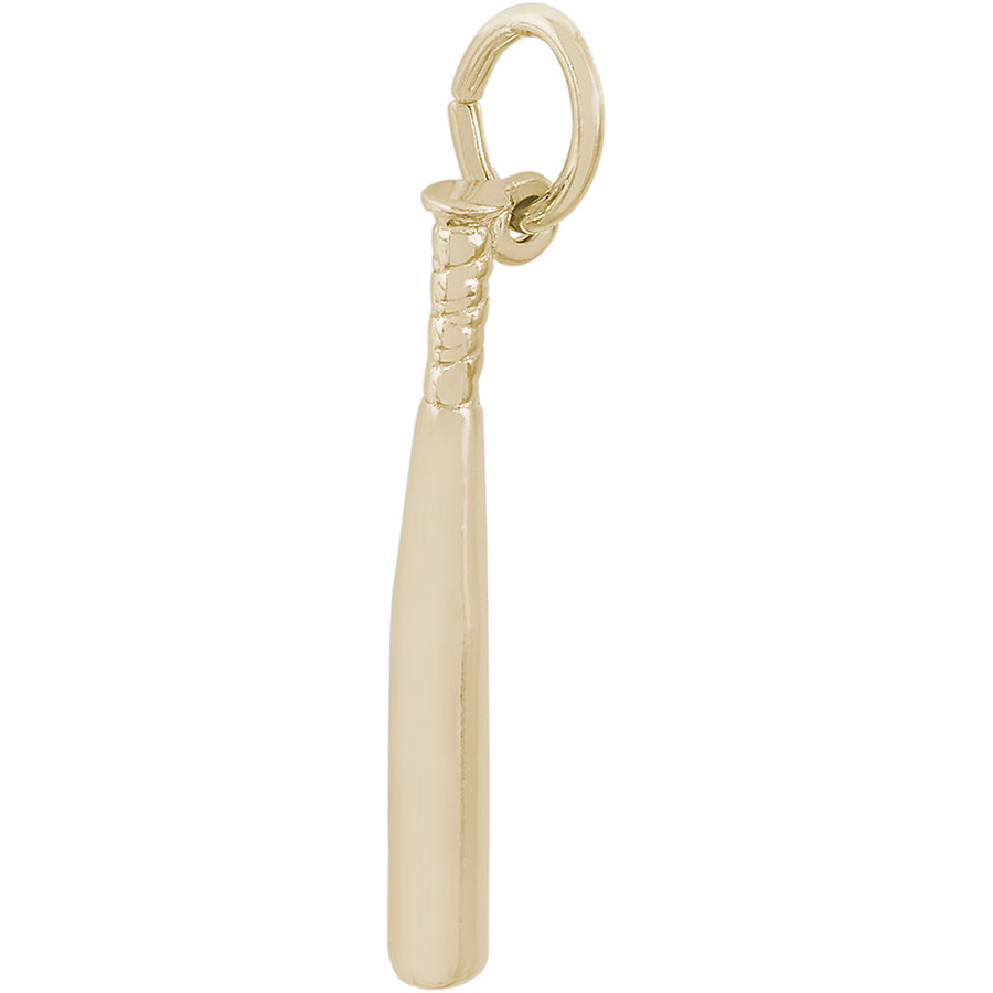 Rembrandt 14k Yellow Gold Baseball Bat Charm