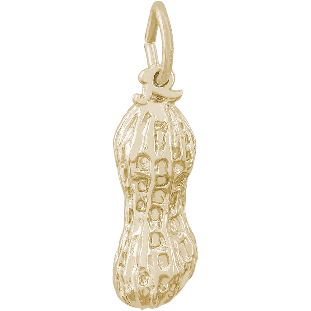 Rembrandt 14k Yellow Gold Peanut Charm