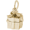 Rembrandt 14k Yellow Gold Gift Box Charm