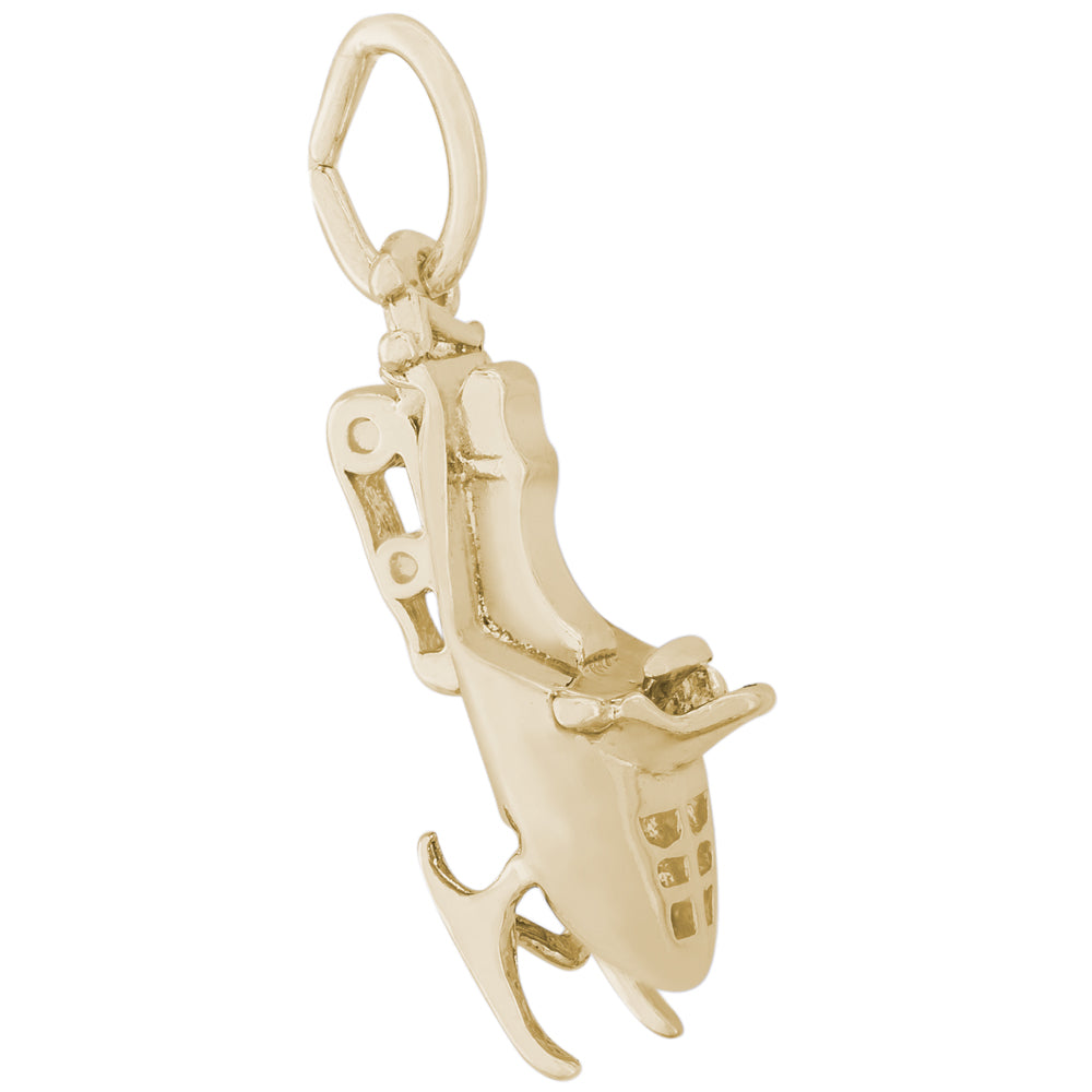 Rembrandt 14k Yellow Gold Snowmobile Charm