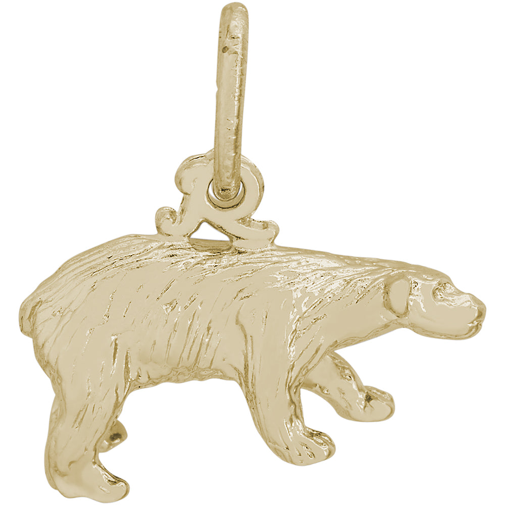 Rembrandt 14k Yellow Gold Polar Bear Charm