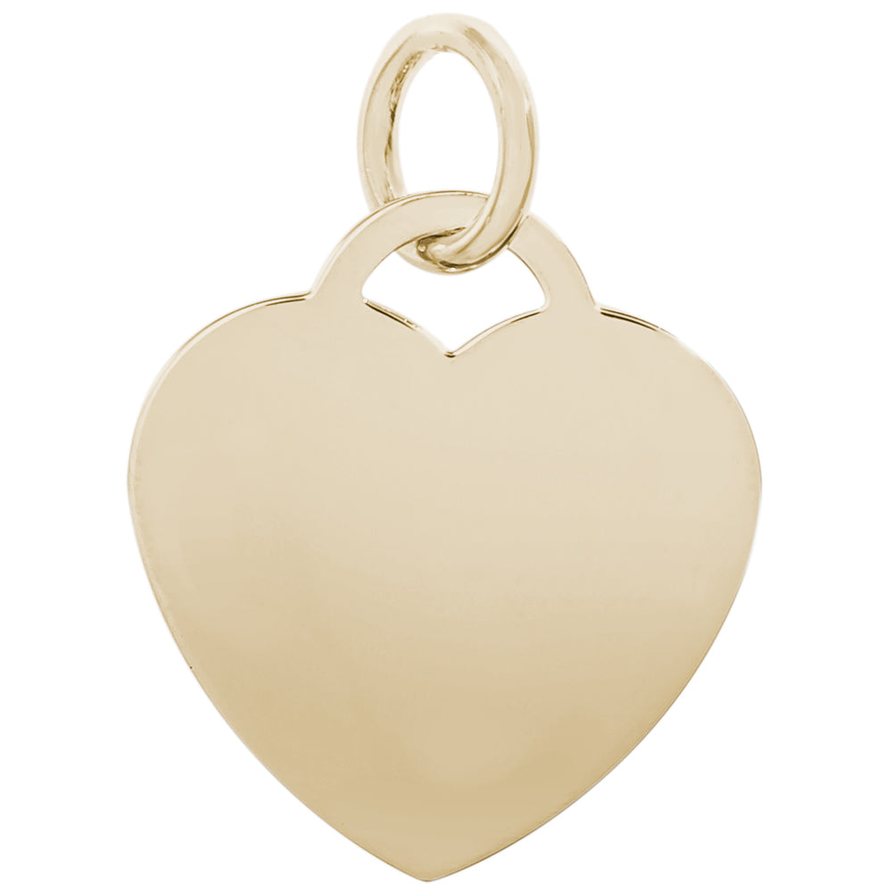 Rembrandt 14k Yellow Gold Medium Heart - Classic Charm