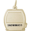 Rembrandt 14k Yellow Gold Snowmass Cable Car Charm