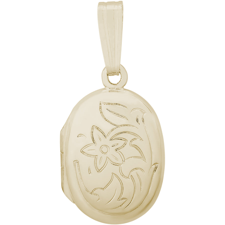 Rembrandt 14k Yellow Gold Locket Charm