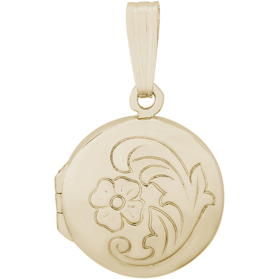 Rembrandt 14k Yellow Gold Locket Charm