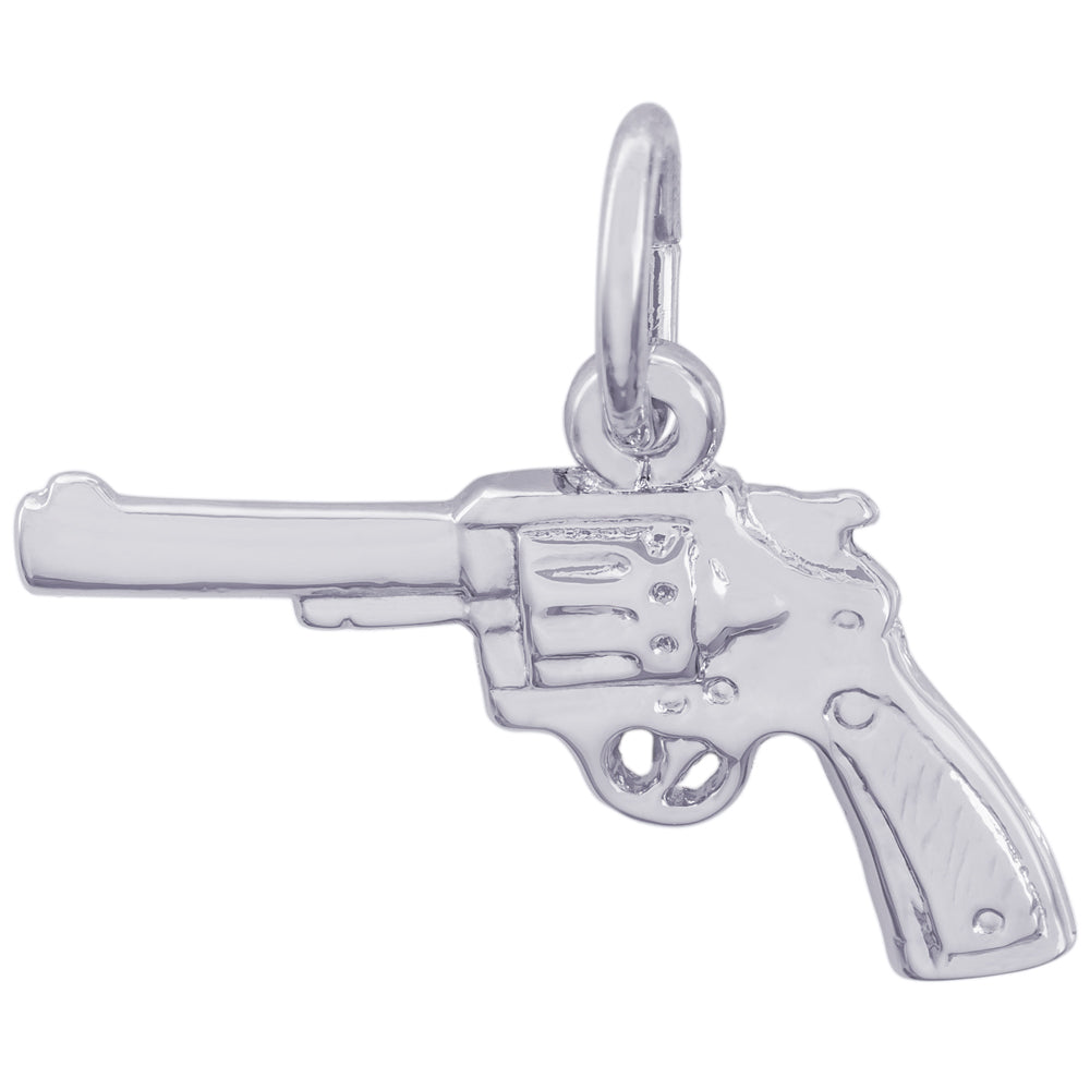 Rembrandt Sterling Silver Gun Charm