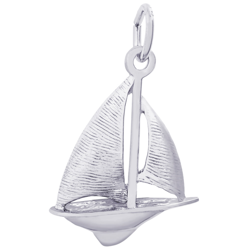 Rembrandt Sterling Silver Sailboat Charm
