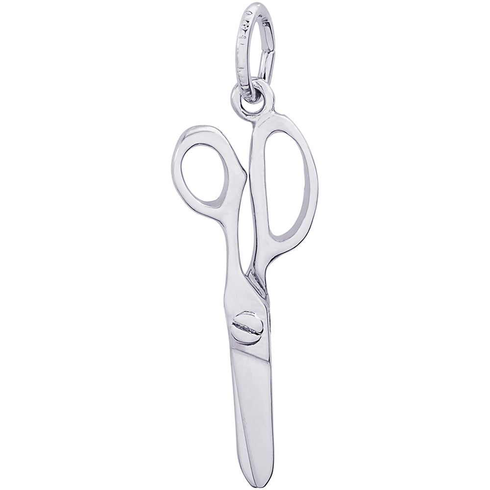 Rembrandt Sterling Silver Scissors Charm