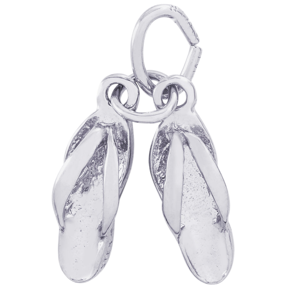 Rembrandt Sterling Silver Sandals Charm