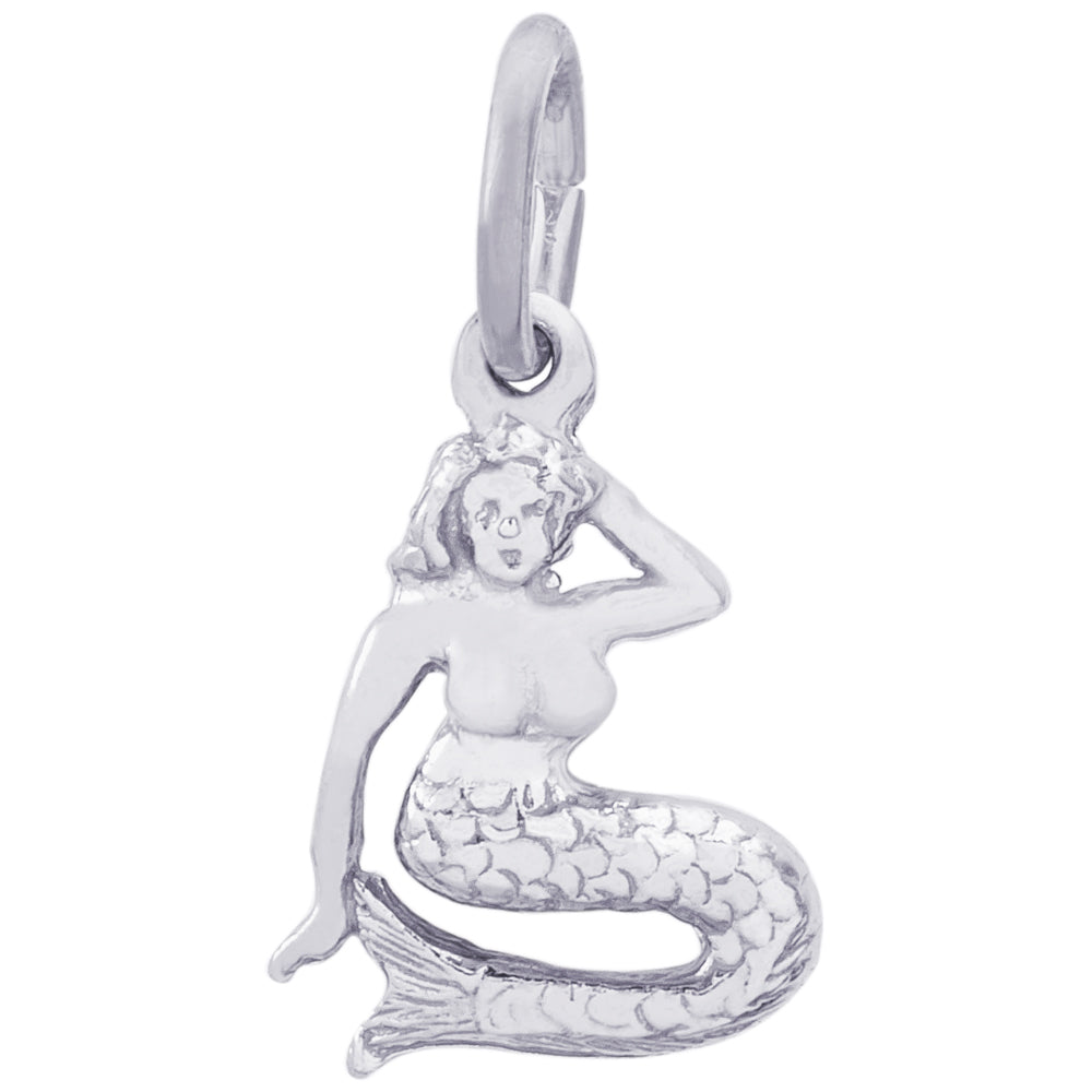 Rembrandt Sterling Silver Mermaid Charm