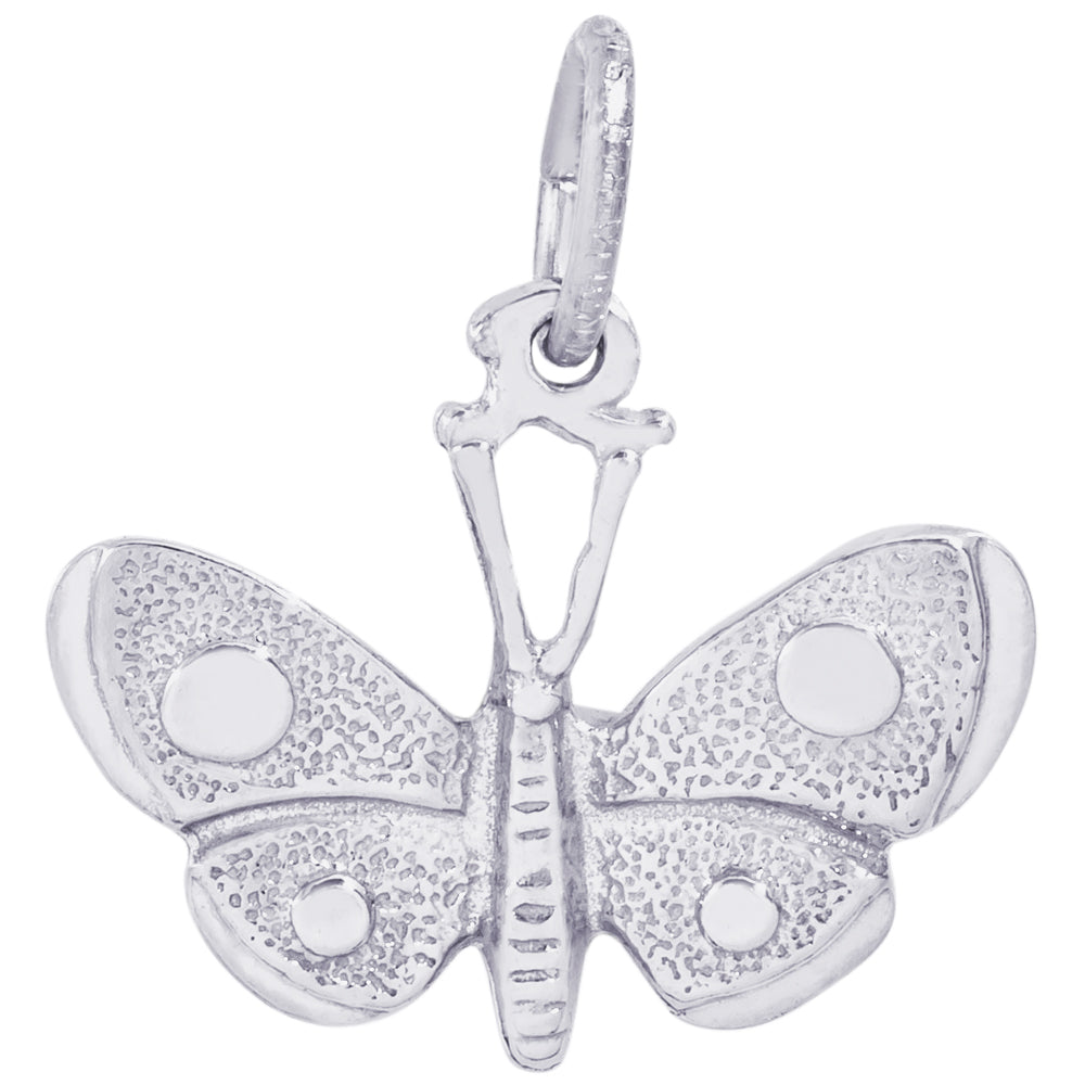 Rembrandt Sterling Silver Butterfly Charm