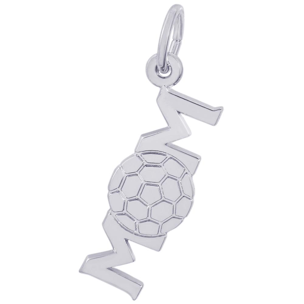 Rembrandt Sterling Silver Soccer Mom Charm
