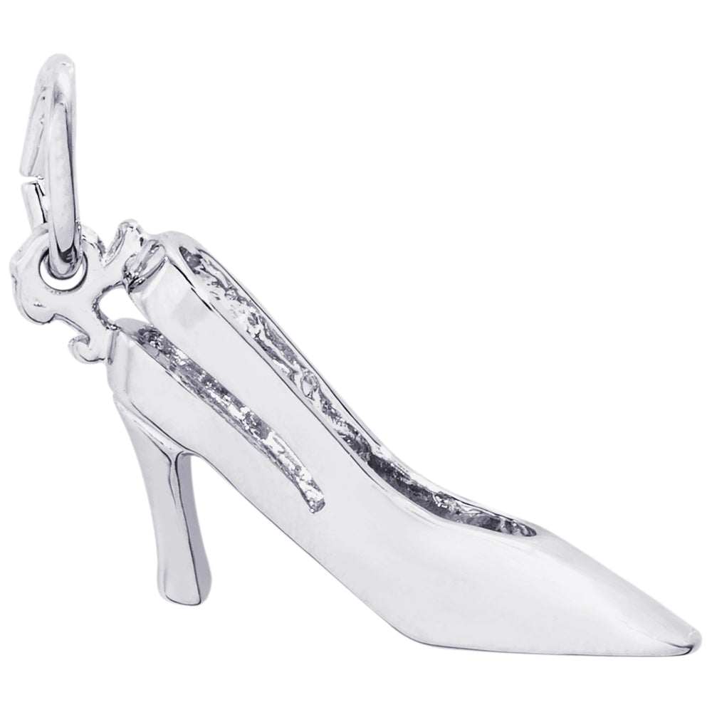 Rembrandt Sterling Silver Sling Back Heels Charm