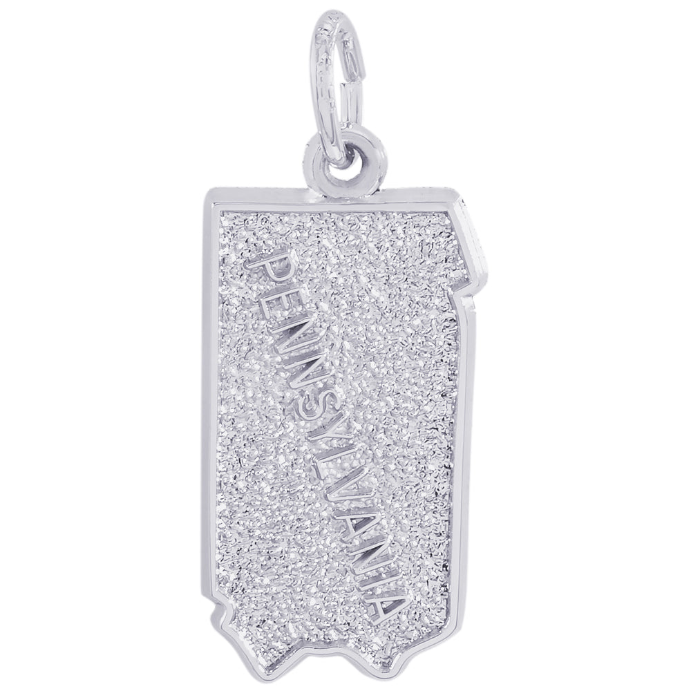 Rembrandt Sterling Silver Pennsylvania Charm