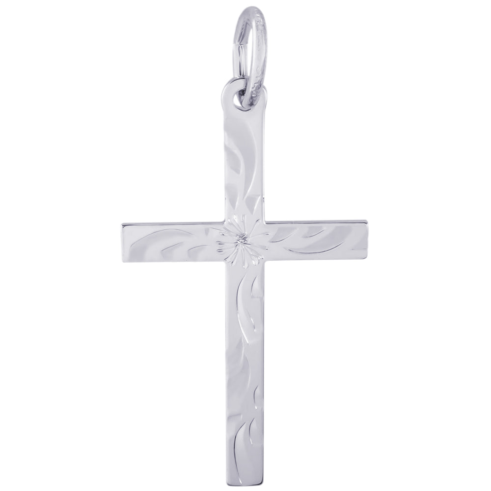 Rembrandt Sterling Silver Cross Charm