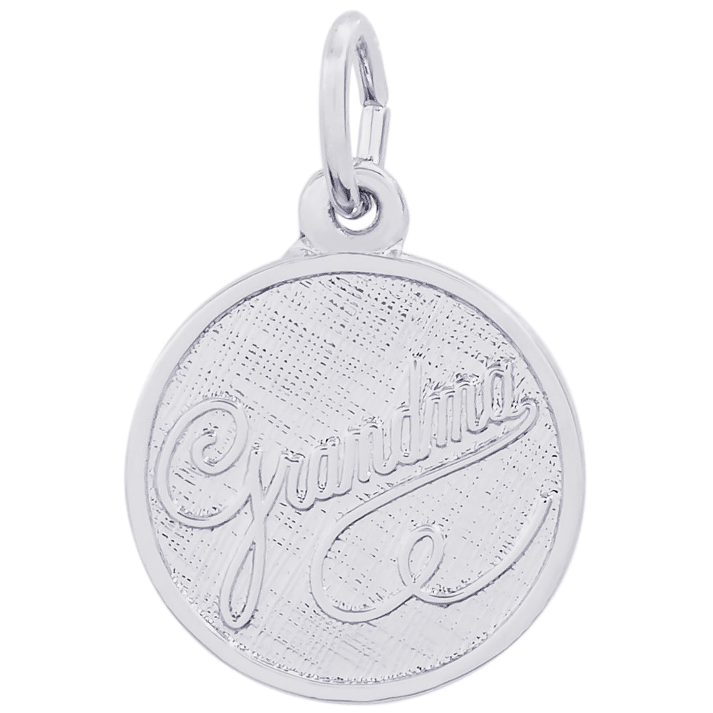 Rembrandt Sterling Silver Grandma Charm