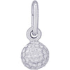 Rembrandt Sterling Silver Golf Ball Charm