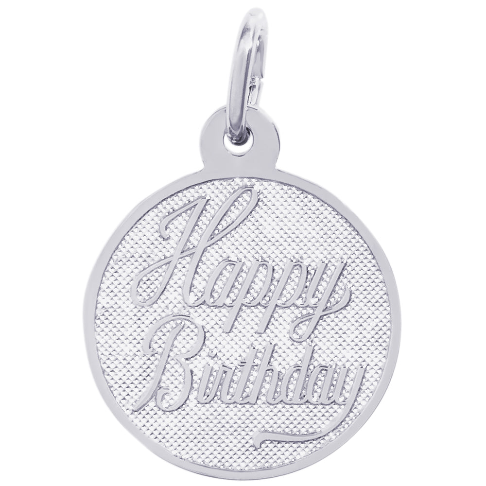 Rembrandt Sterling Silver Birthday Charm