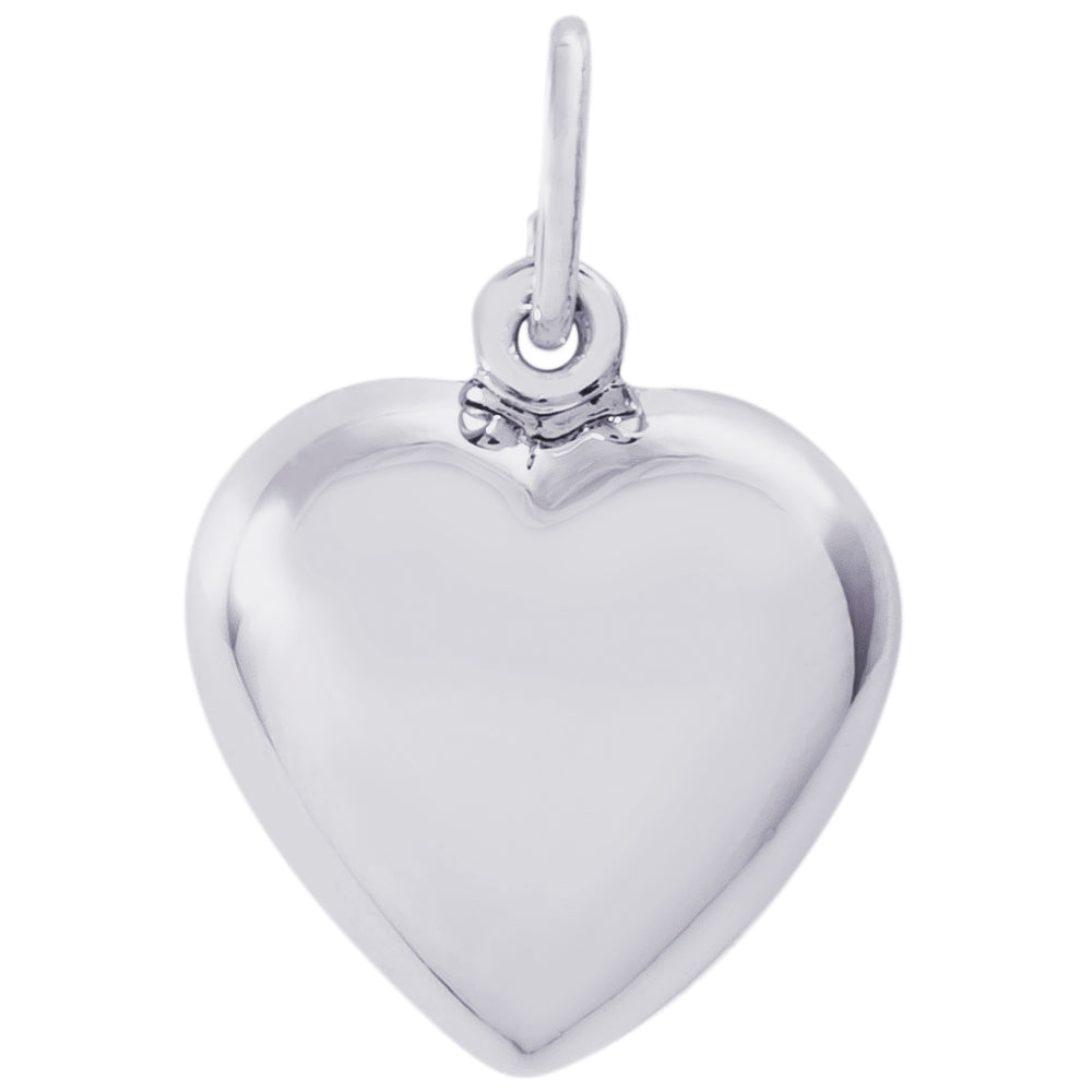 Rembrandt Sterling Silver Heart Charm