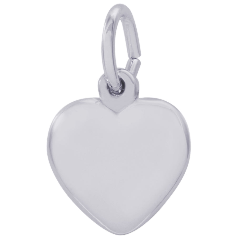 Rembrandt Sterling Silver Heart Charm