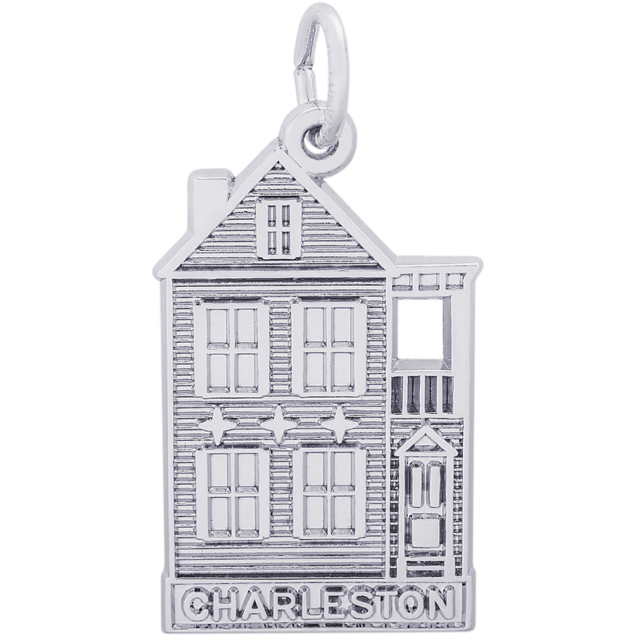 Rembrandt Sterling Silver Charleston Row House Charm