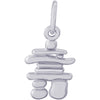 Rembrandt Sterling Silver Inukshuk 3D Charm